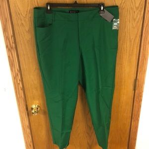 NWT green Eloquii Kady pants!